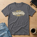 In My Devotional Era Christian Bible study t-shirt in Charcoal
