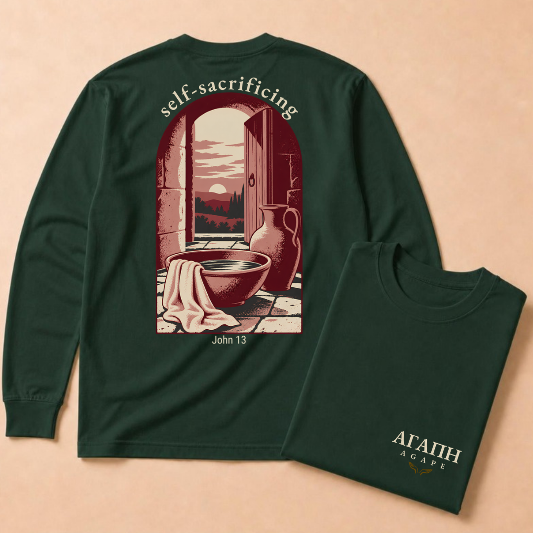 Agape: "Love" Long Sleeve Tee