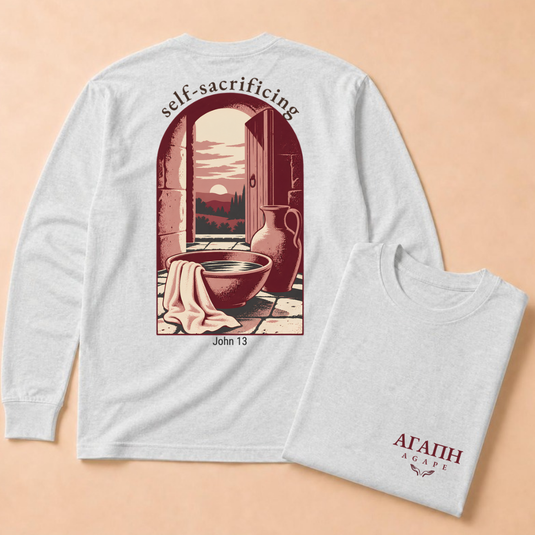 Agape: "Love" Long Sleeve Tee