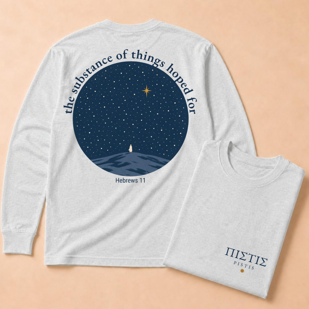 Pistis: "Faith" Long Sleeve Tee