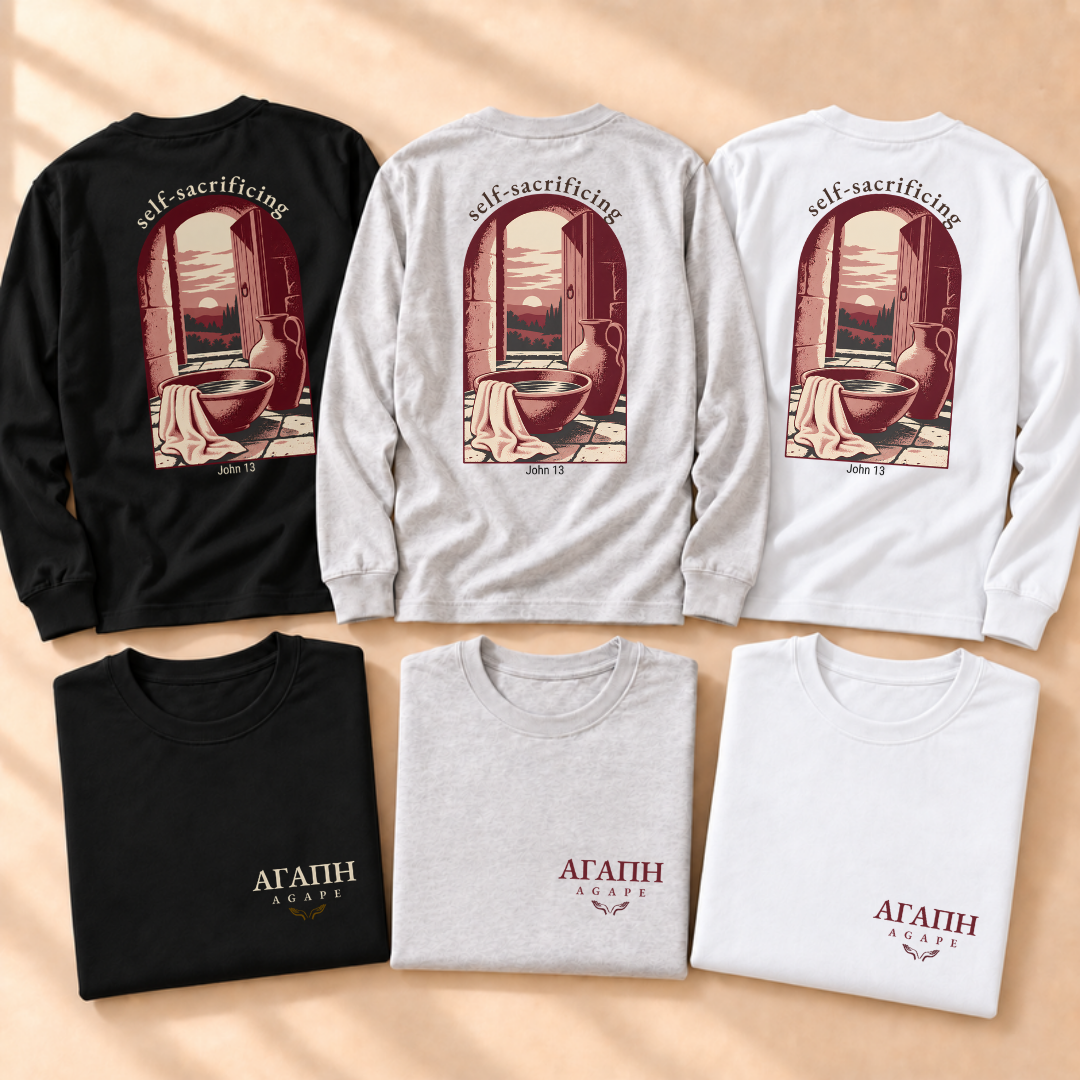 Agape: "Love" Long Sleeve Tee