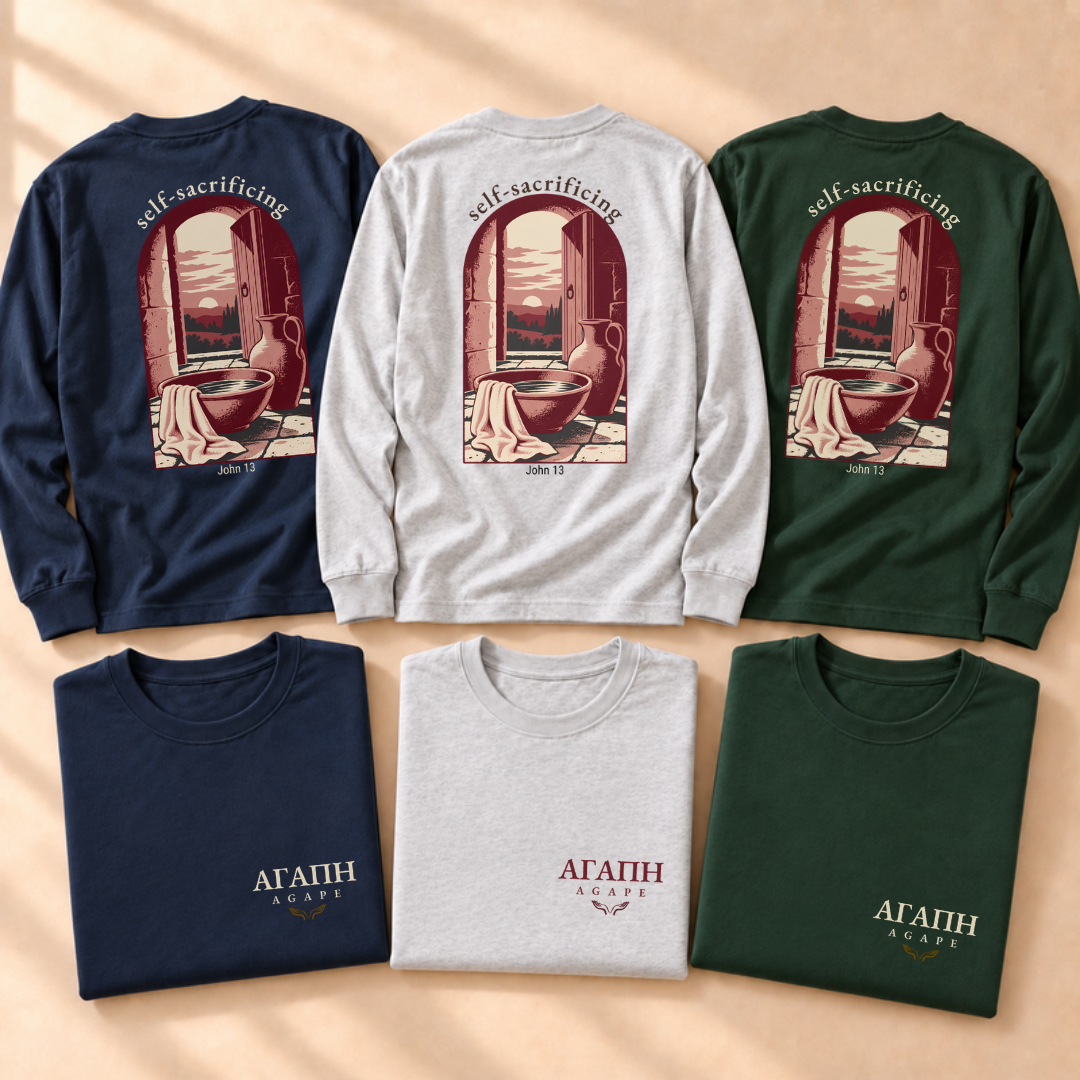 Agape: "Love" Long Sleeve Tee