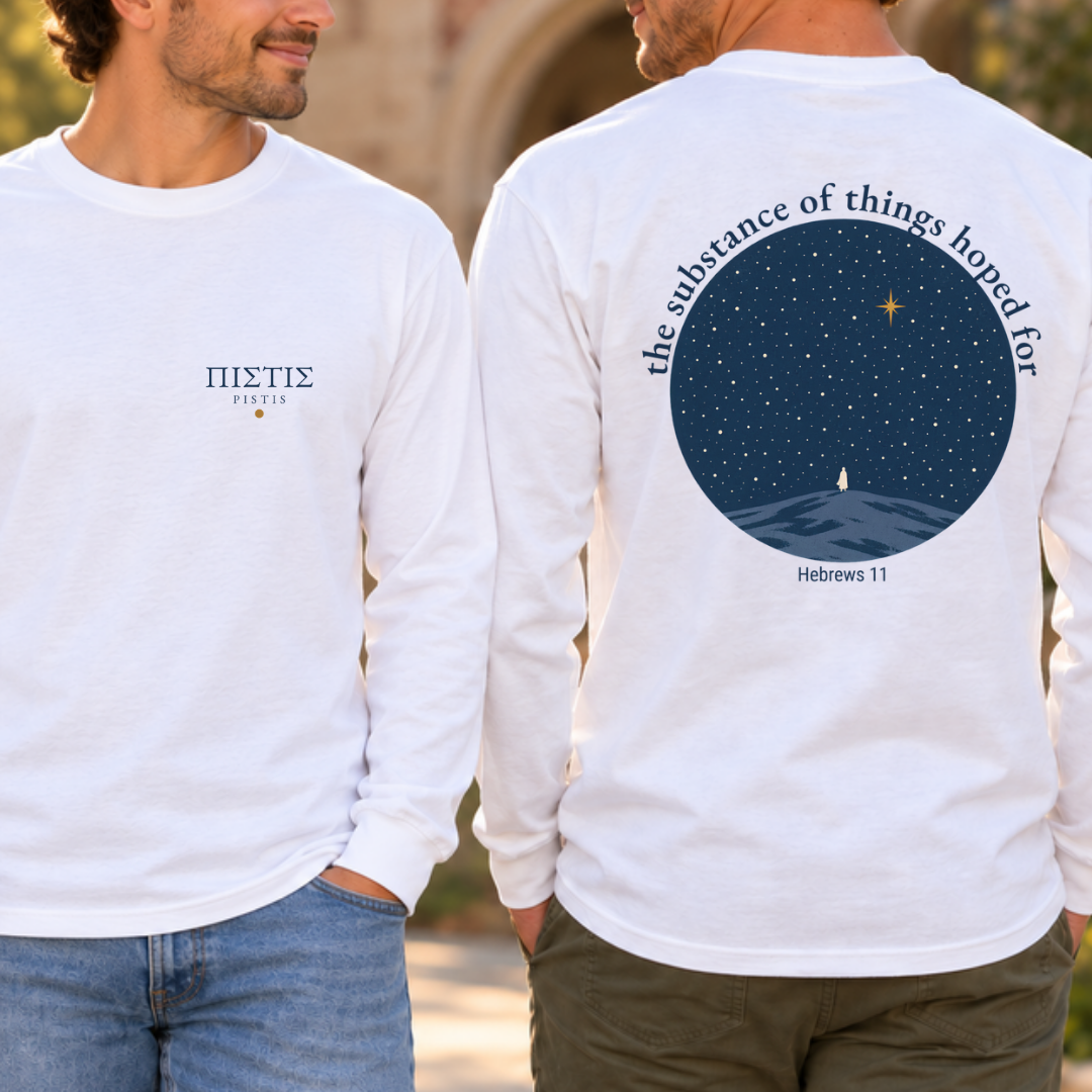 Pistis: "Faith" Long Sleeve Tee