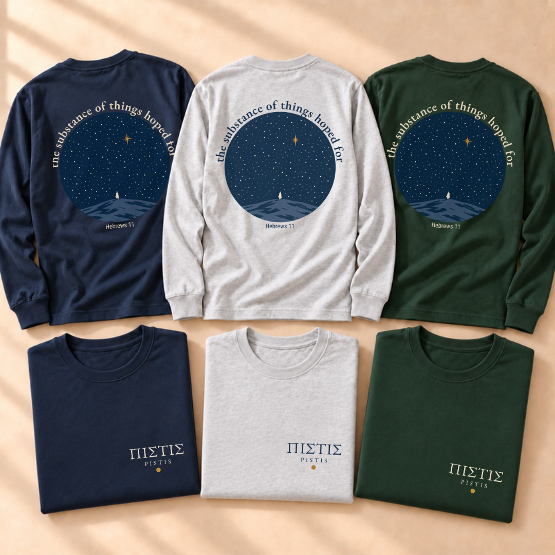 Pistis: "Faith" Long Sleeve Tee