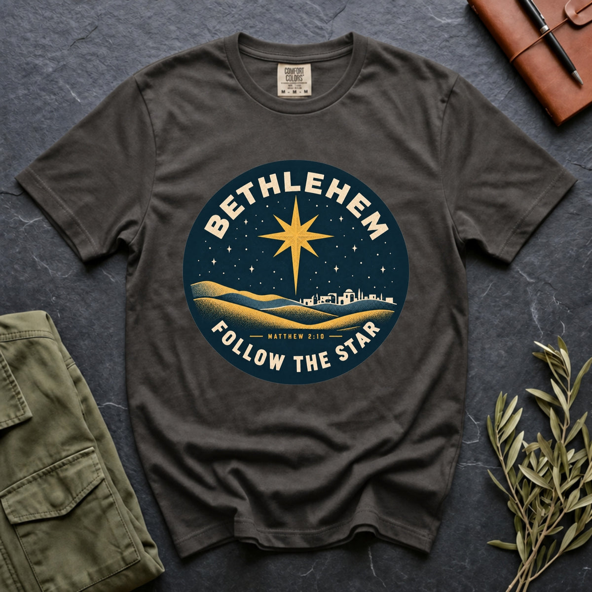 Bethlehem Follow the Star Tee