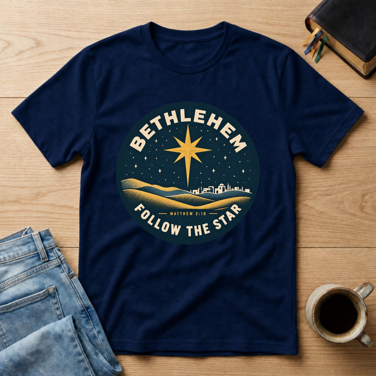 Bethlehem Follow the Star Tee