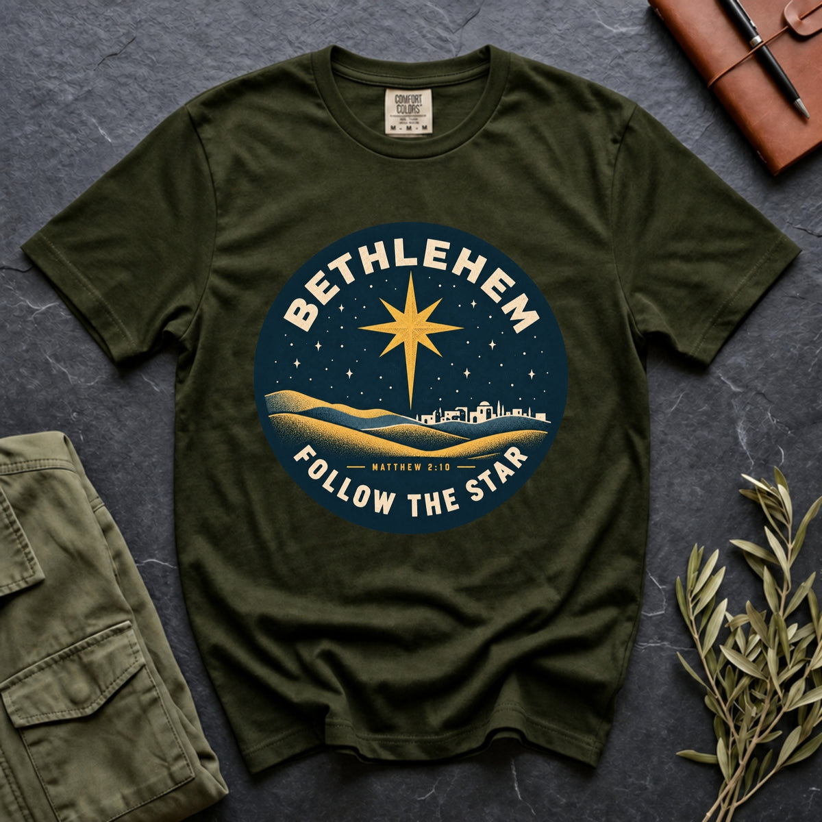 Bethlehem Follow the Star Tee
