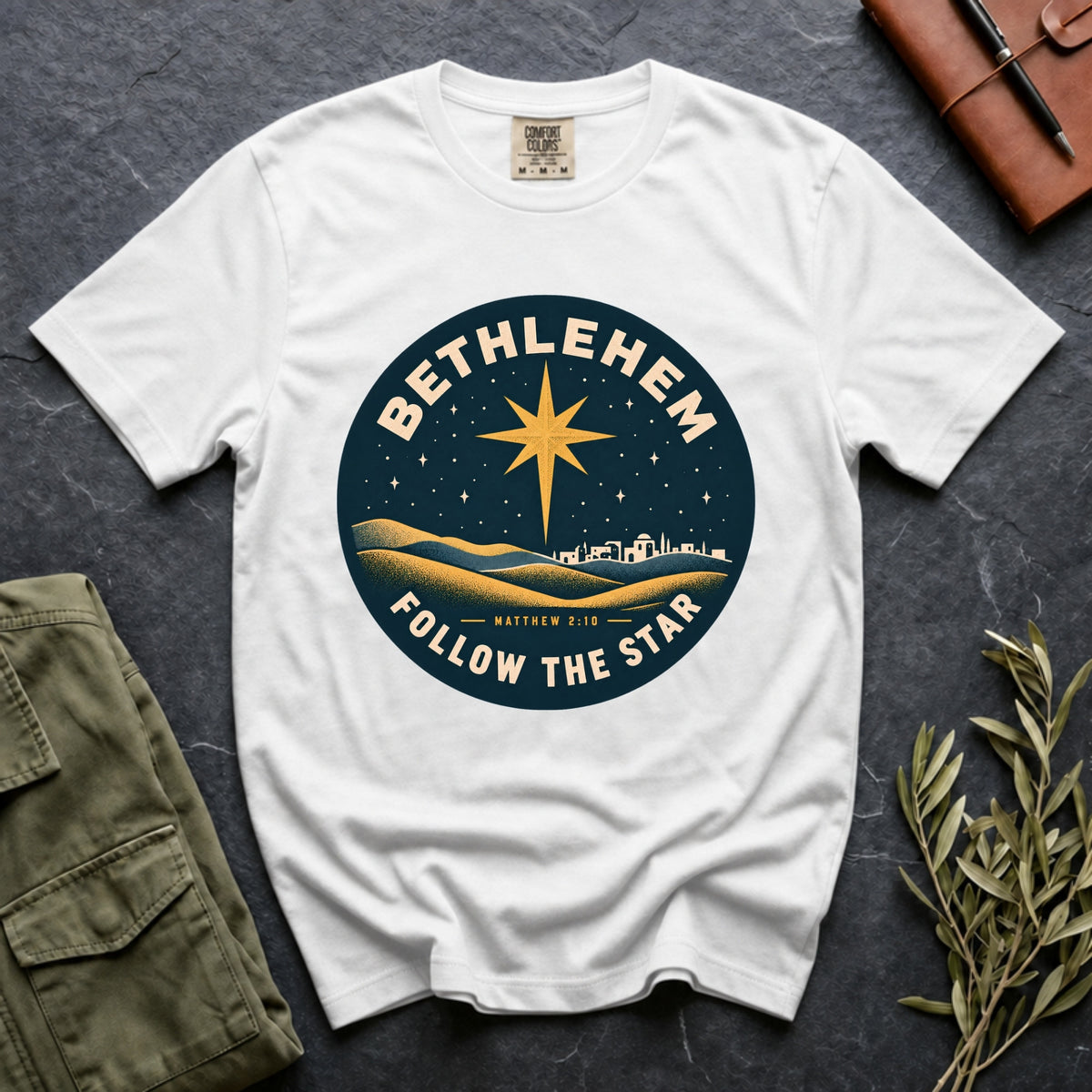 Bethlehem Follow the Star Tee
