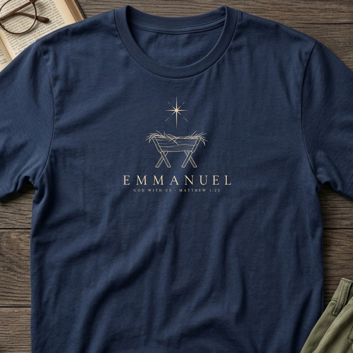 Emmanuel, God With Us Tee