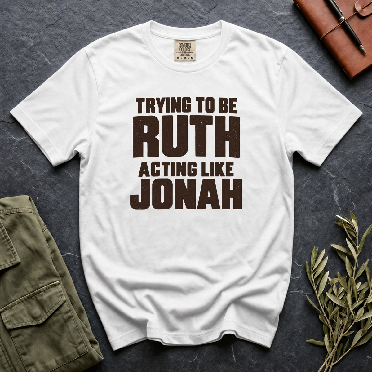 Trying to Be Ruth, Acting Like Jonah Tee