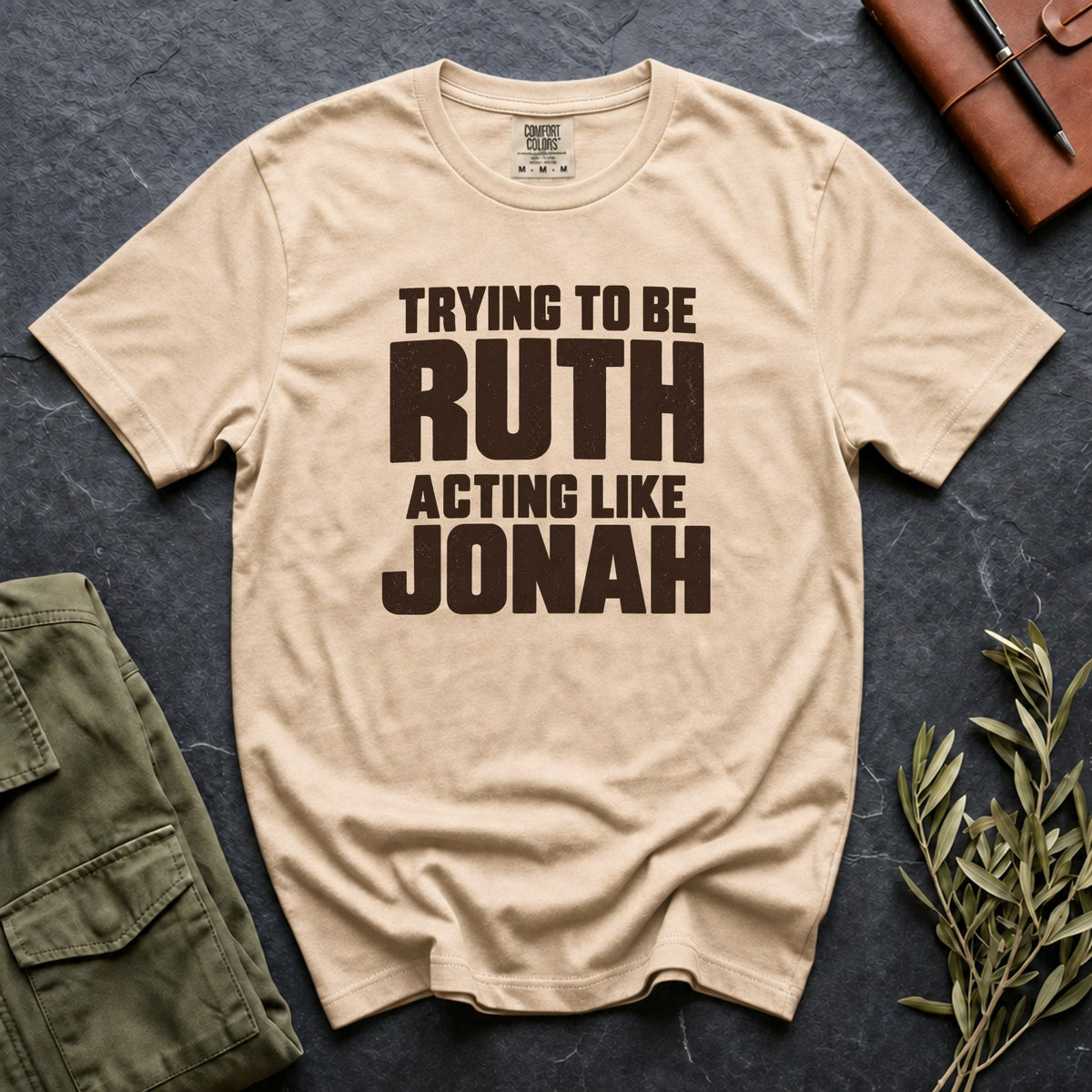 Trying to Be Ruth, Acting Like Jonah Tee