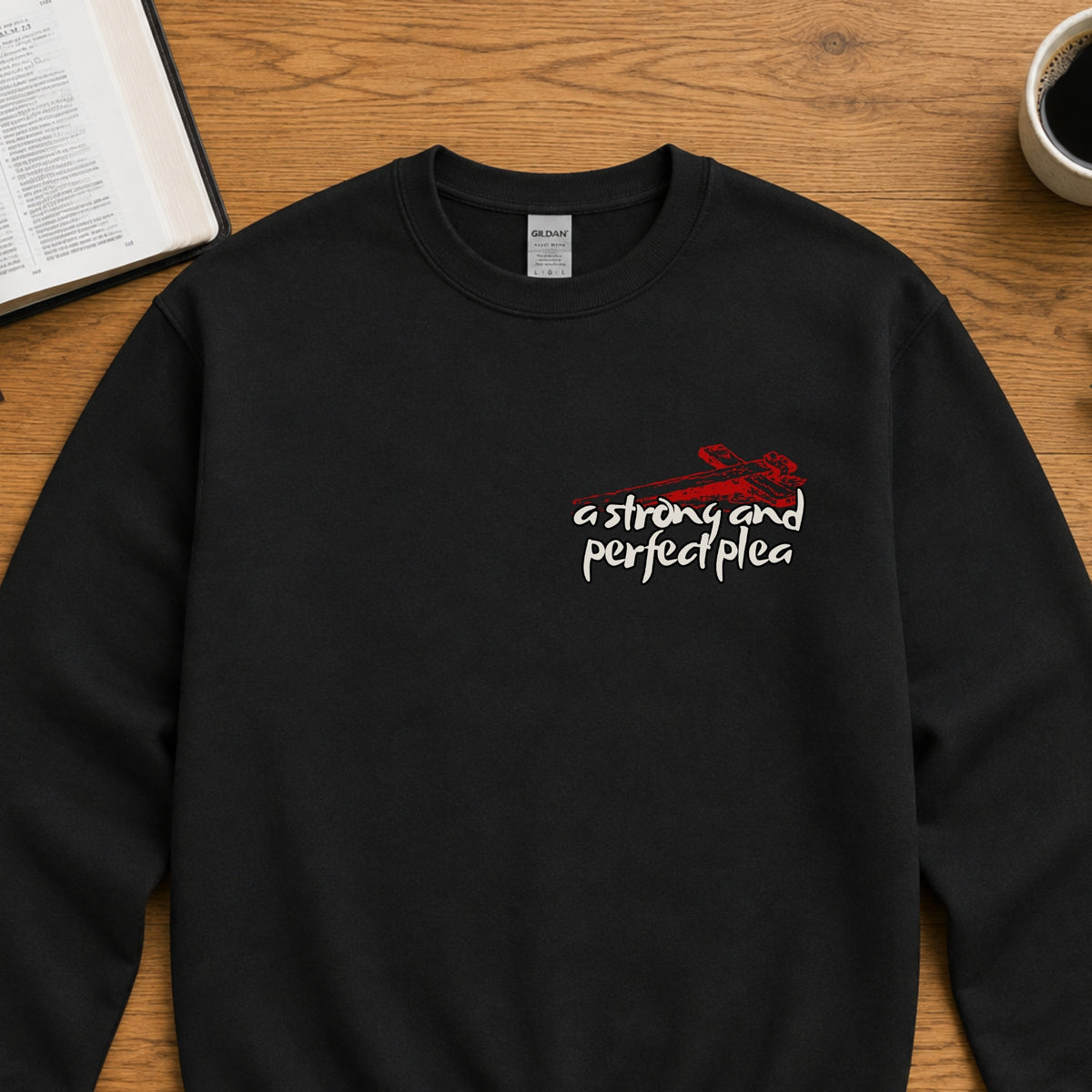 Before the Throne of God Above Crewneck