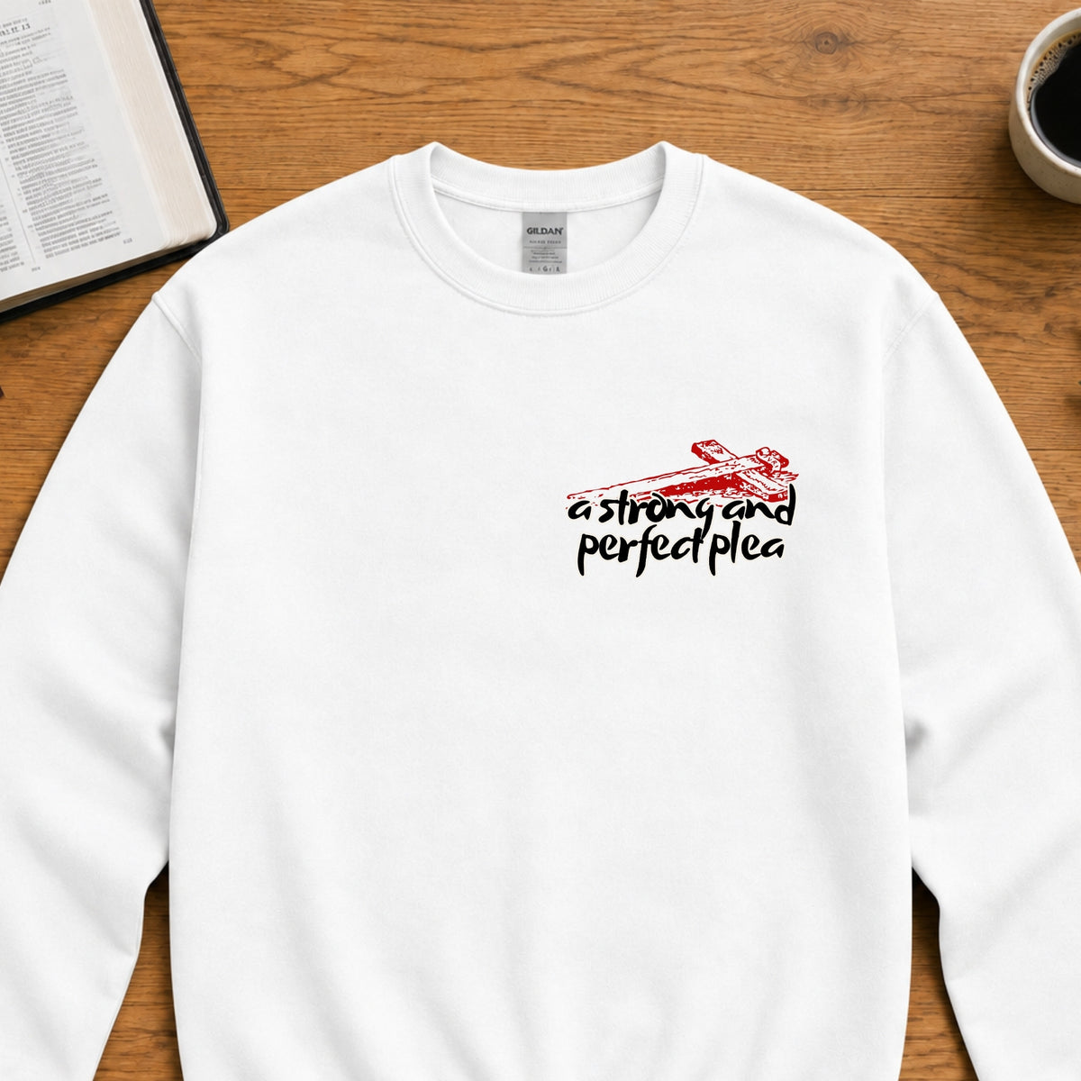 Before the Throne of God Above Crewneck