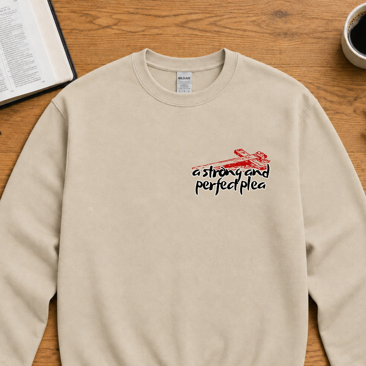 Before the Throne of God Above Crewneck