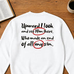 Before the Throne of God Above Crewneck