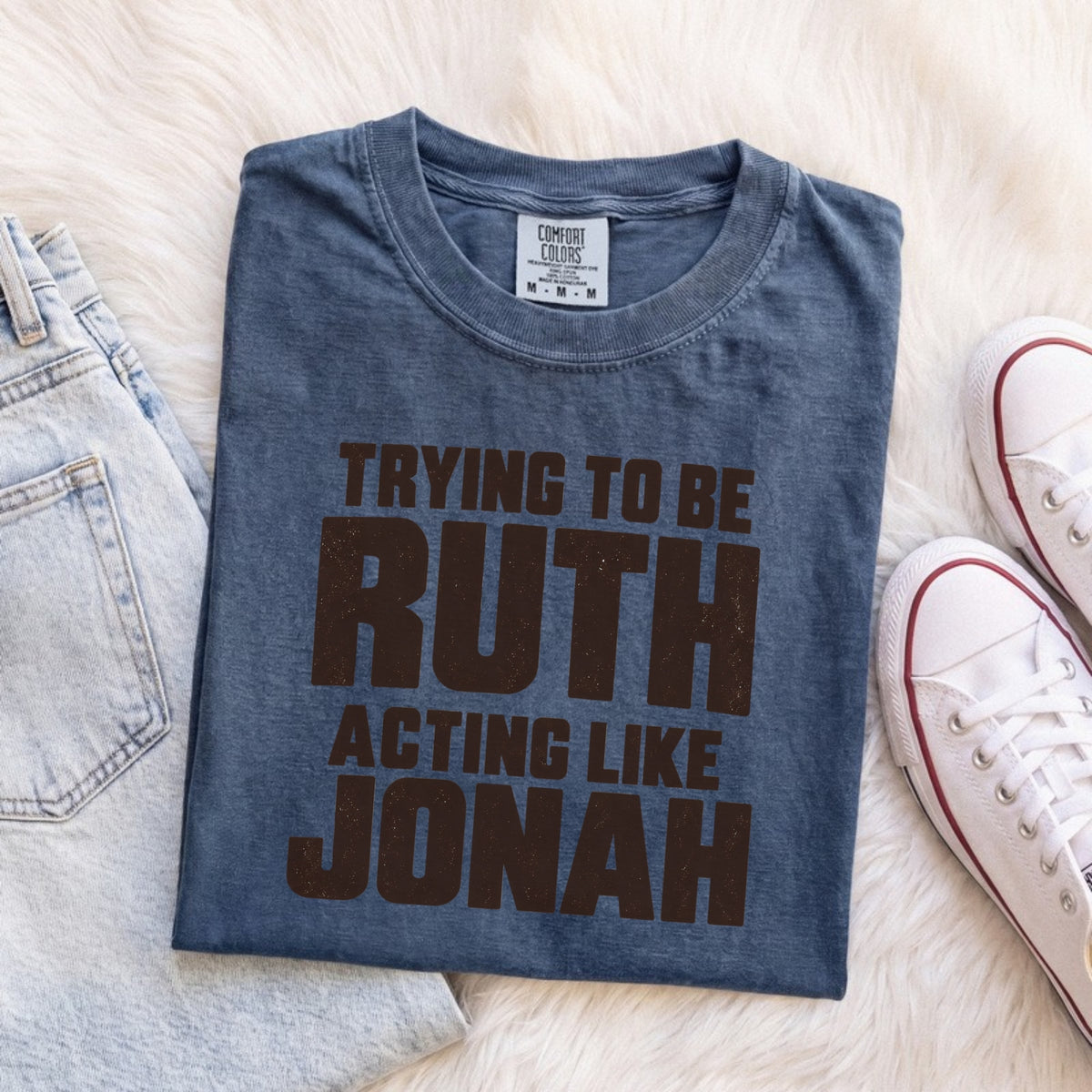 Trying to Be Ruth, Acting Like Jonah Tee