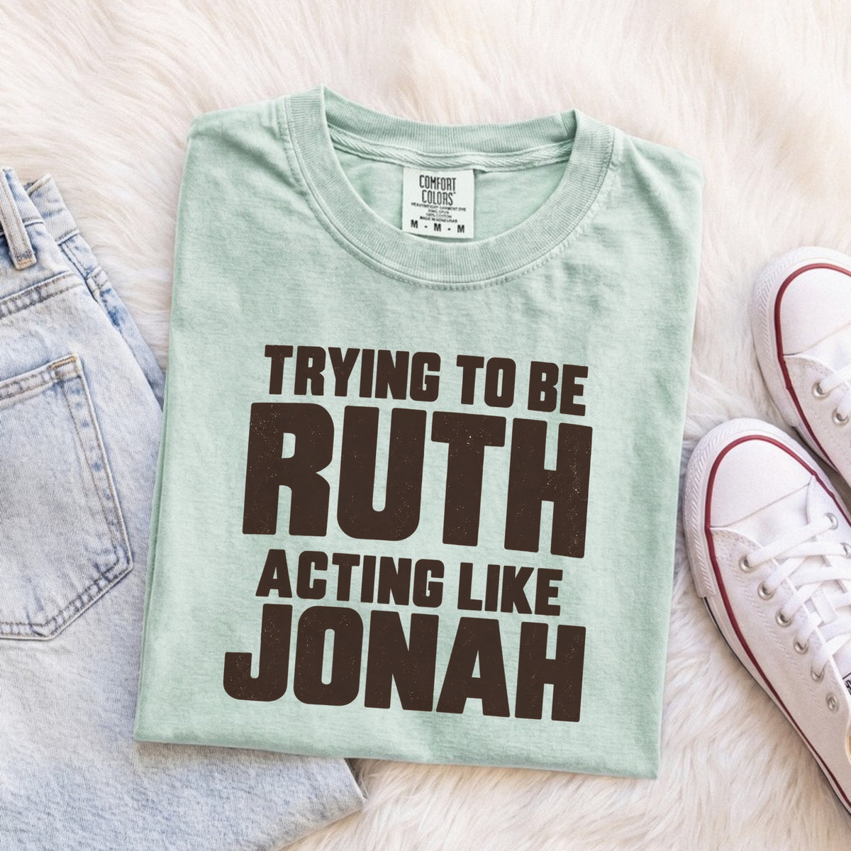Trying to Be Ruth, Acting Like Jonah Tee