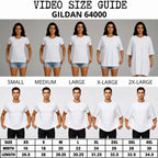Gildan 64000 size chart